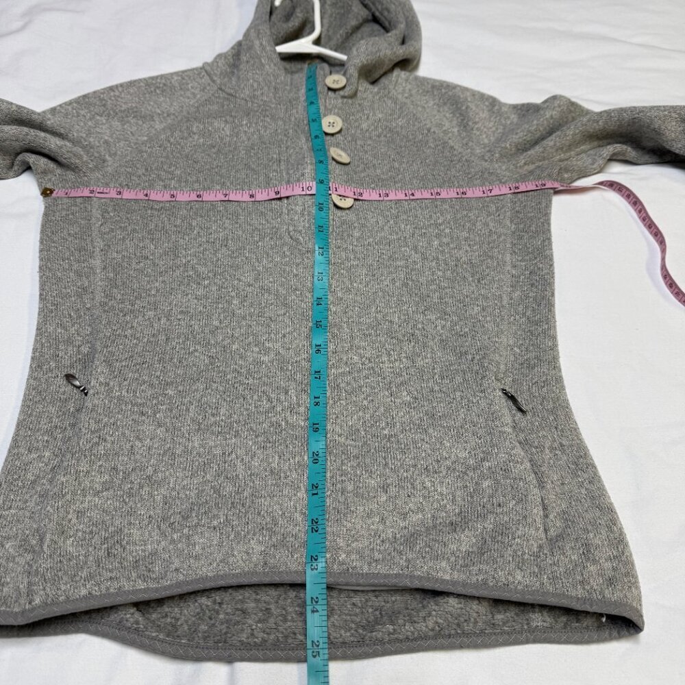 The North Face Women’s Crescent Sunshine‎ Hoodie Medium Gray EUC Cozy - Picture 9 of 11
